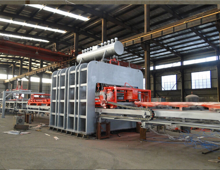 Plywood Laminating Hot Press Production Line