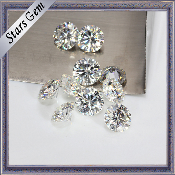 High Quality Vvs Clear Moissanite Stone