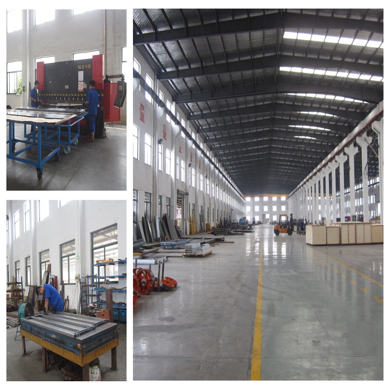 Space-Saving Big Capacity Machine Roomless Freight Elevator for Factory, Shopping Mall