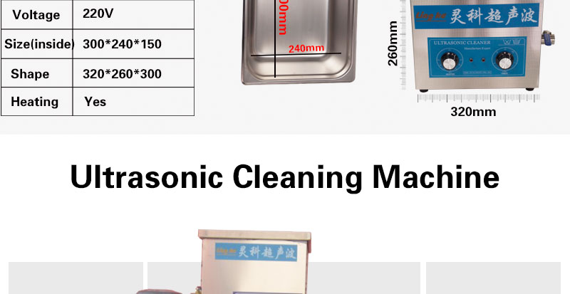 Ultrasonic Cleaner with Heater and Timer