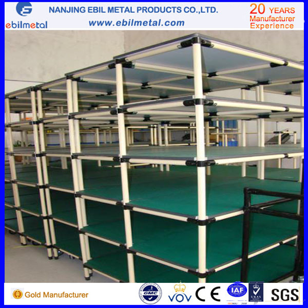 Hot Sale Plastic Coated Pipe Racks System Manufacturer From Nanjing