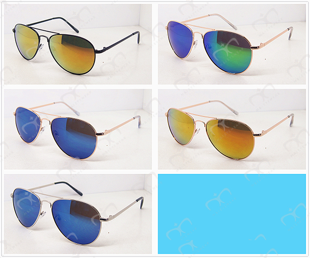 Latest Trendy Design Unisex Metal Sunglasses (J1079)