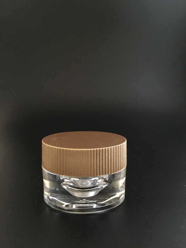 Acrylic Oval Cream Jars for Cosmetic Packaging