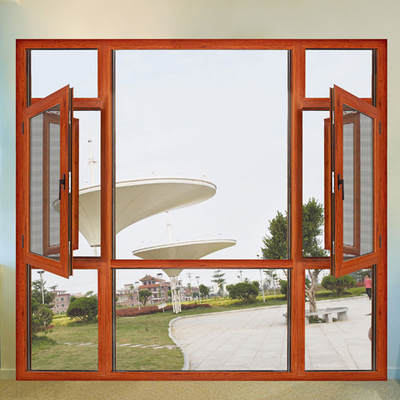 Feelingtop Tilt-Turn Decorative Casement Aluminium Window (FT-W135)