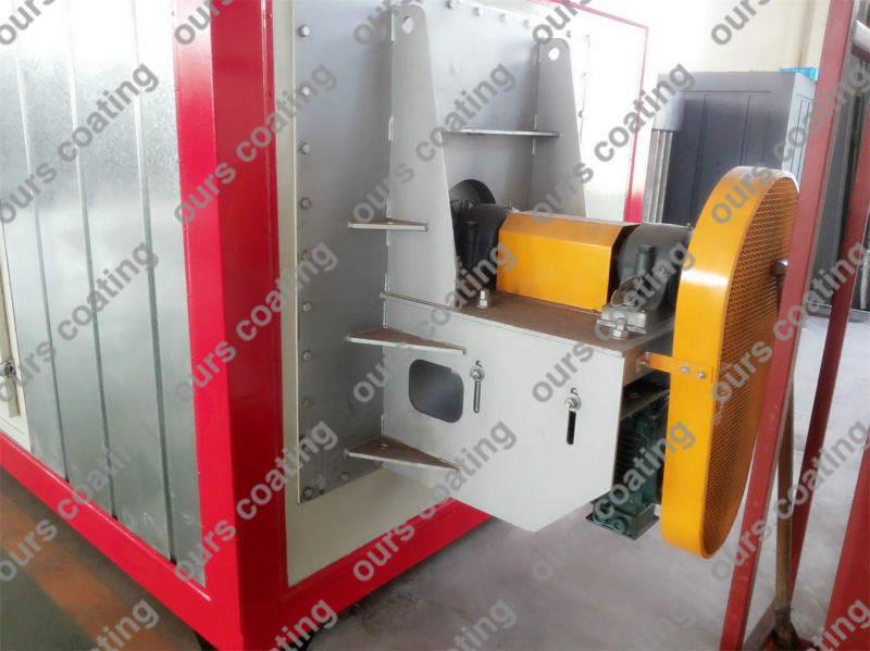 Advanced Paint Spraying Line with Water Curtain Paint Booth