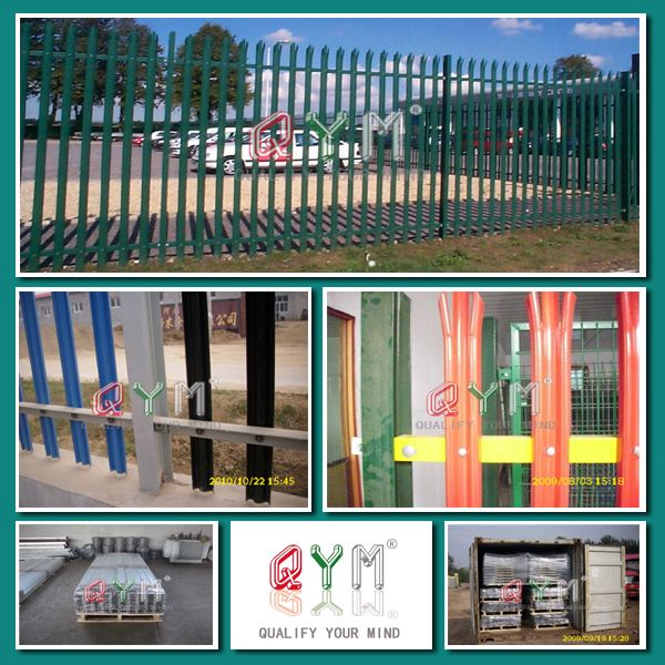 Qym-Palisade Fence/Galvanized Palisade Fence