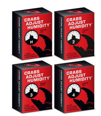 Crabs Adjust Humidity Paper Card Game (1-4)