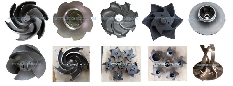 Investment Lost Wax Casting Closed CD4mcun Pump Impeller