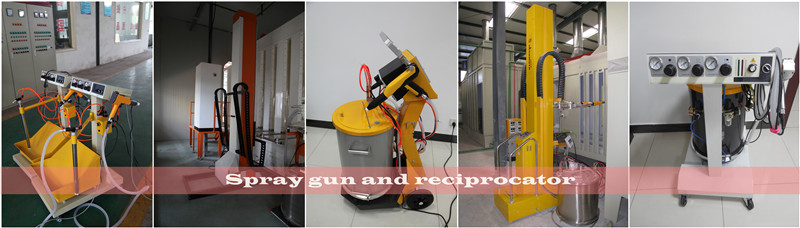 Ours High Quality Powder Coating Gun with ISO9001, 14001