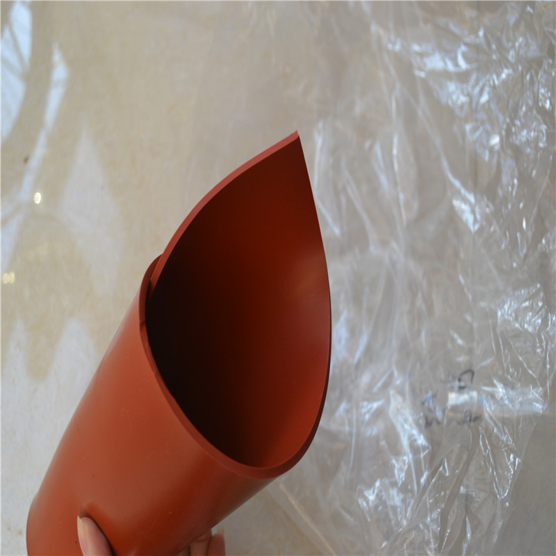 Red Color High Temperature Silicone Rubber Sheet