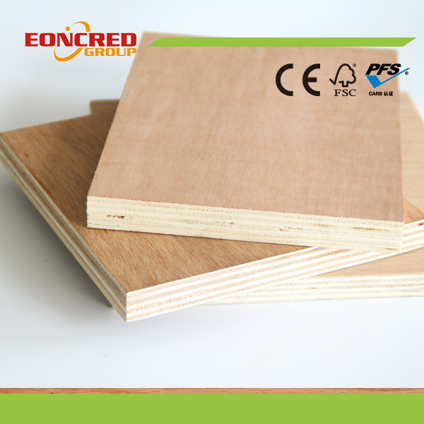 Okoume Plywood/Commercial Plywood/18mm Marine Plywood