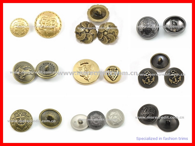 Customized Metal Button for Coat