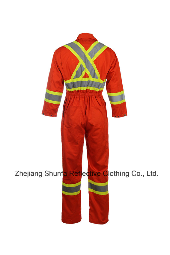 High Vis Long Sleeve Protect Workwear Safety Wear Coverall