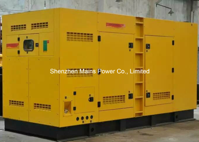 350kVA 280kw Cummins Diesel Generator Set Soundproof Enclosure Canopy