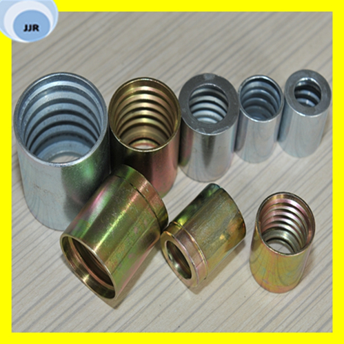 Carbon Steel Hydraulic Hose Ferrule Fittings for Hydraulic Assembly