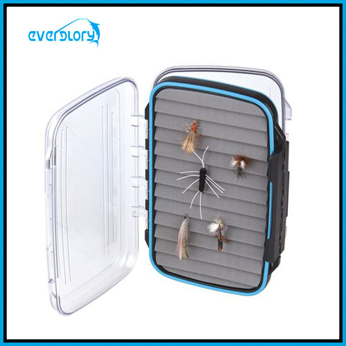 Water Proof Double Side Fly Box Fishing Tackle