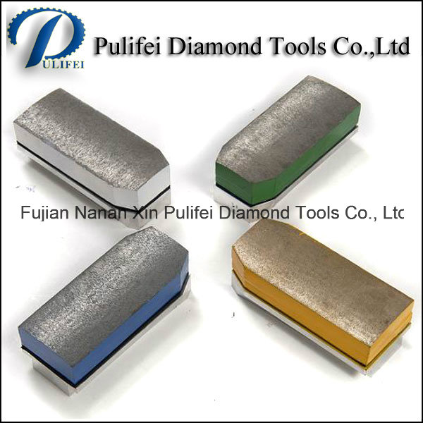 Diamond Abrasive Resin Fickert Granite Polishing Brick for Auto Polisher