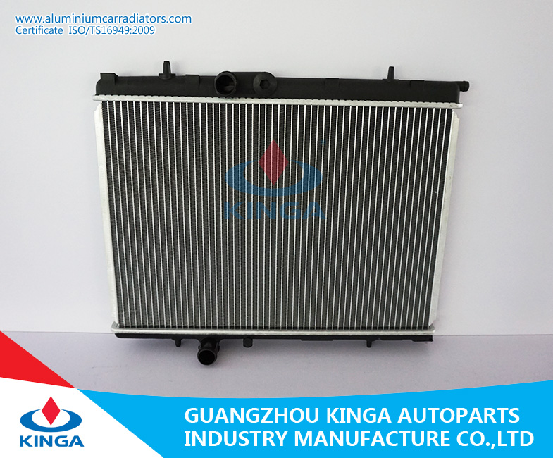 Aluminum Core Plastic Tank Car Radiator for Peugeot 206 Year 2001