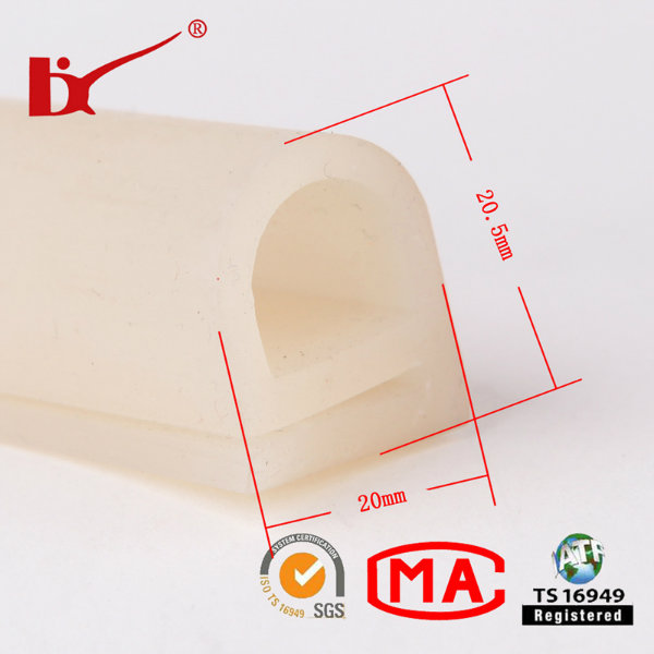 High Temperature Resistant E Type Silicone Seal Strip