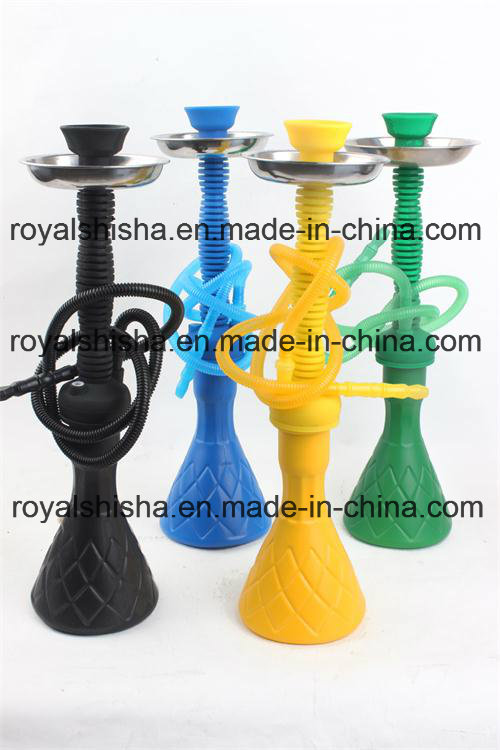 Wholesale Portable Mix Color Plastic Slicone Hookah