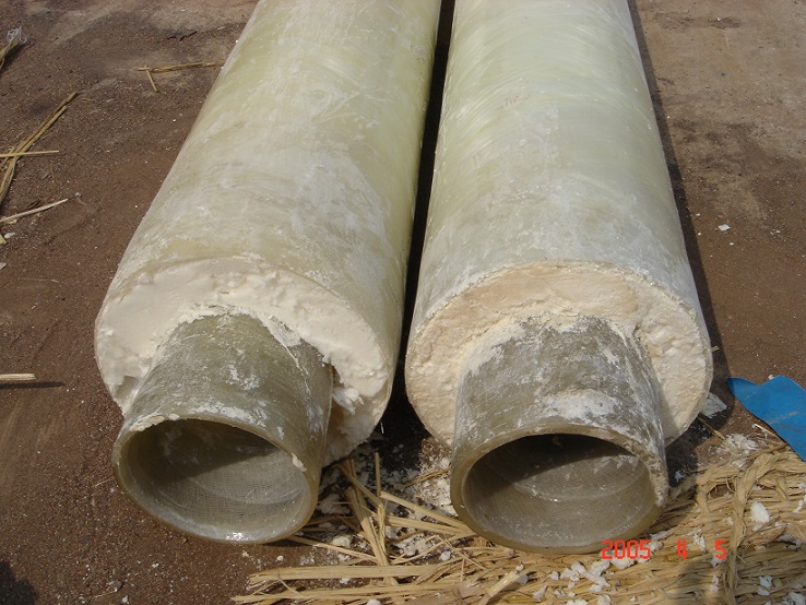 0.39 W/M. K Low Thermal Conductivity FRP Insulation Pipe