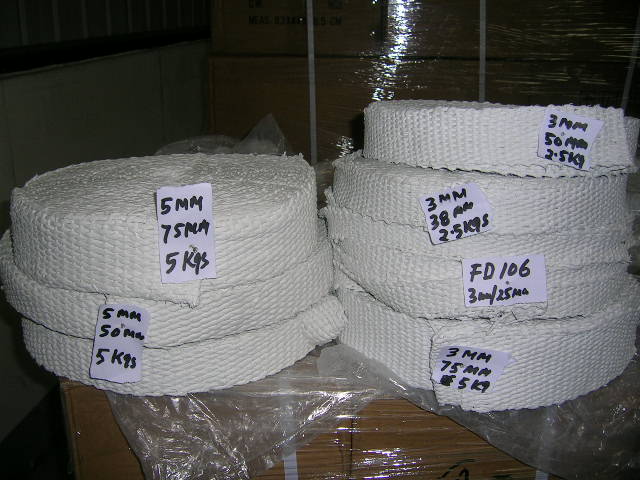 Dusted or Dust Free Asbestos Tape