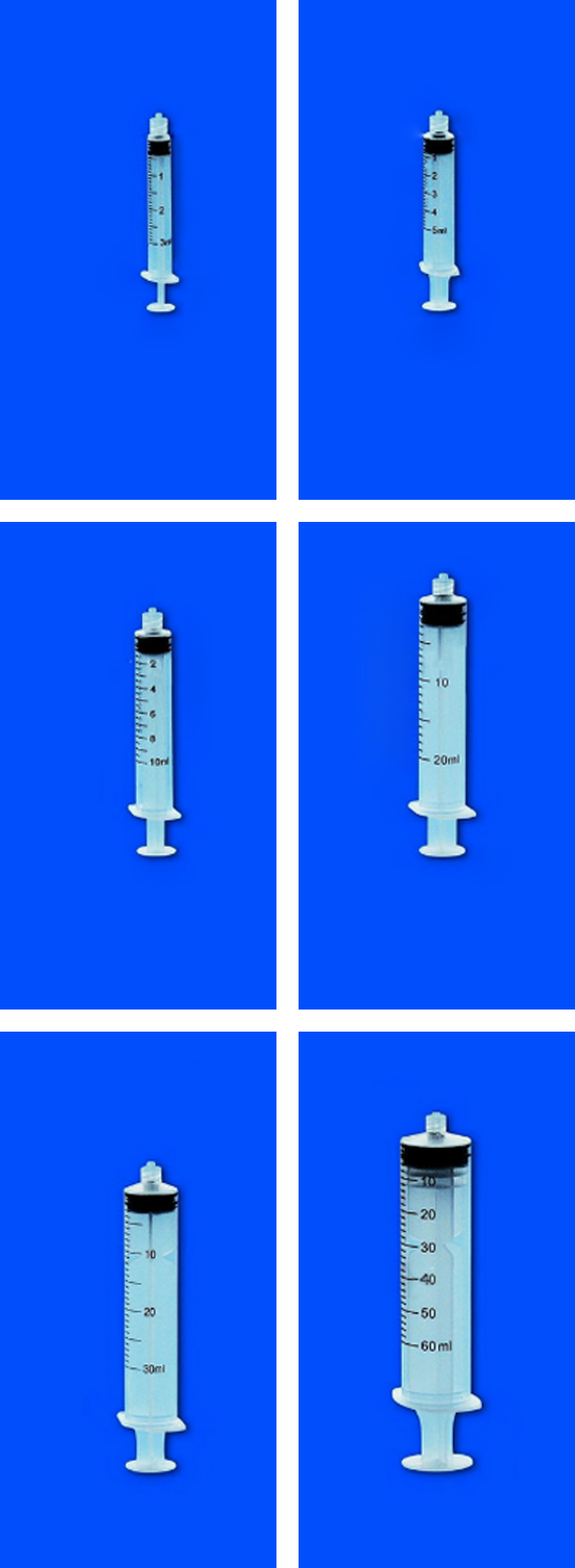 (1-60ml) Sterile Disposable Syringe with Needle