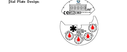 Single Jet Cold Water Iron Water Meter (SJ-WDC-D2)