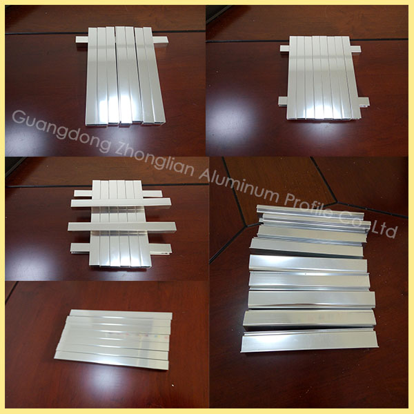 6463-T5 Shining Polished Aluminium Extrusions for Bathroom Accessory Decoration