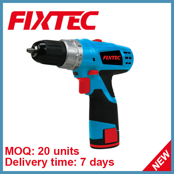 Fixtec Power Tool 12V Li-ion Cordless Drill