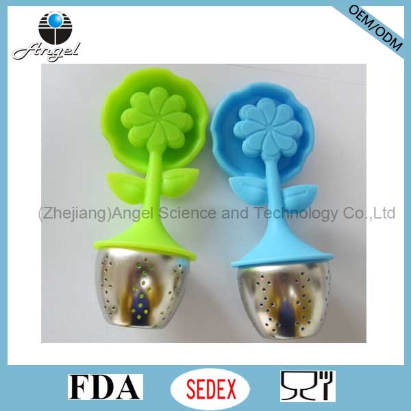 Popular Silicone Tea Infuser Tea Strainer St13