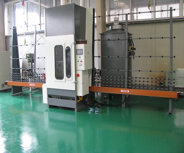 PLC Control Automatic Glass Sandblasting Machine (SZ-PS2000)