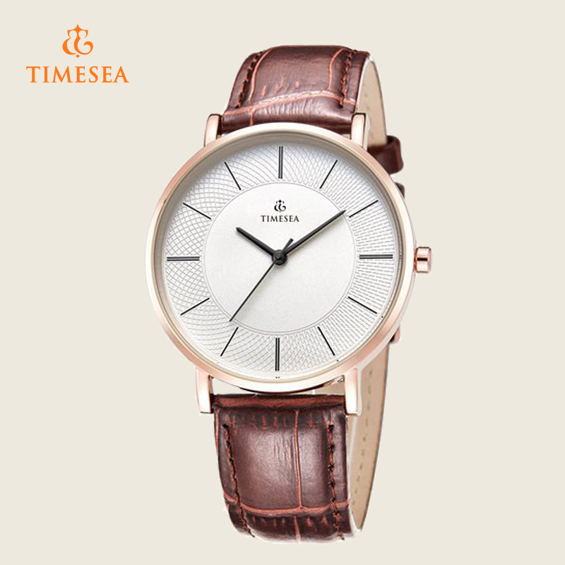 Timesea Analog Mens Quartz Watch with Slim Case 72297