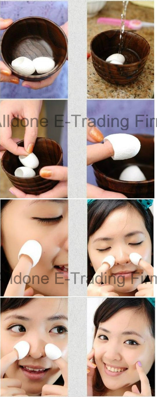 Silk Cocoon, Silkworm Cocoon Facial Cleanser Ball