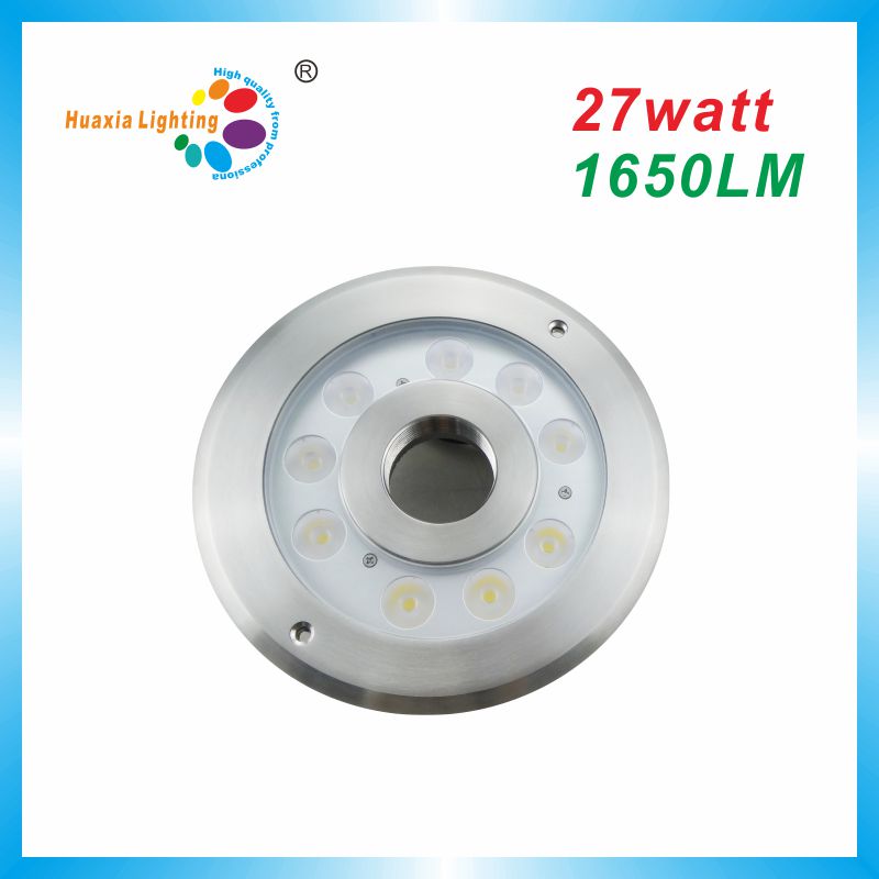 27W IP68 12V LED Fountain Light, LED Underwater Light