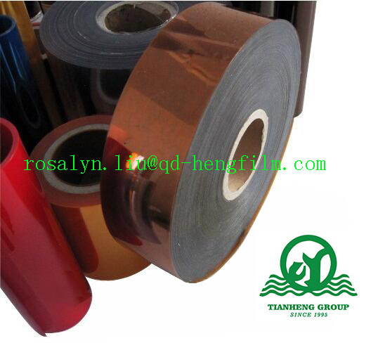 0.35mm Thick Pharmaceutical Grade Rigid Plastic PVC Film in Roll