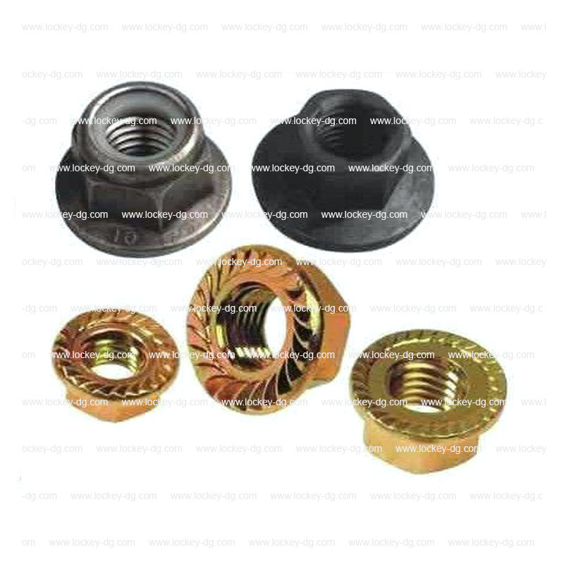 High Strength Steel Class 8 Hex Flange Nut Plain