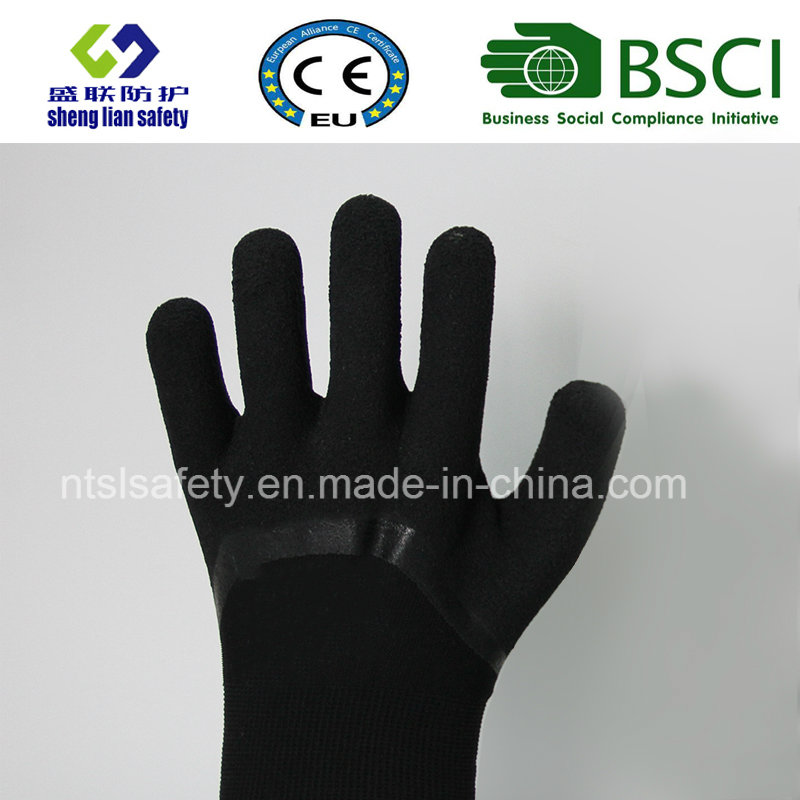 Double Liner Coated Winter Work Glove