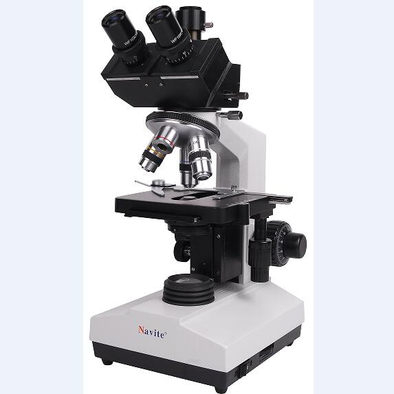 Laboratory Sliding Trinocular Head Microscope Xsz-107bn with Low Price