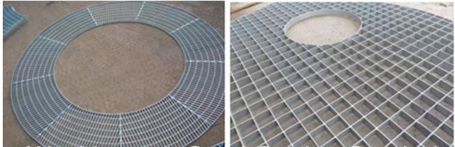 Special Shaped Assembly Compound Steel Grating