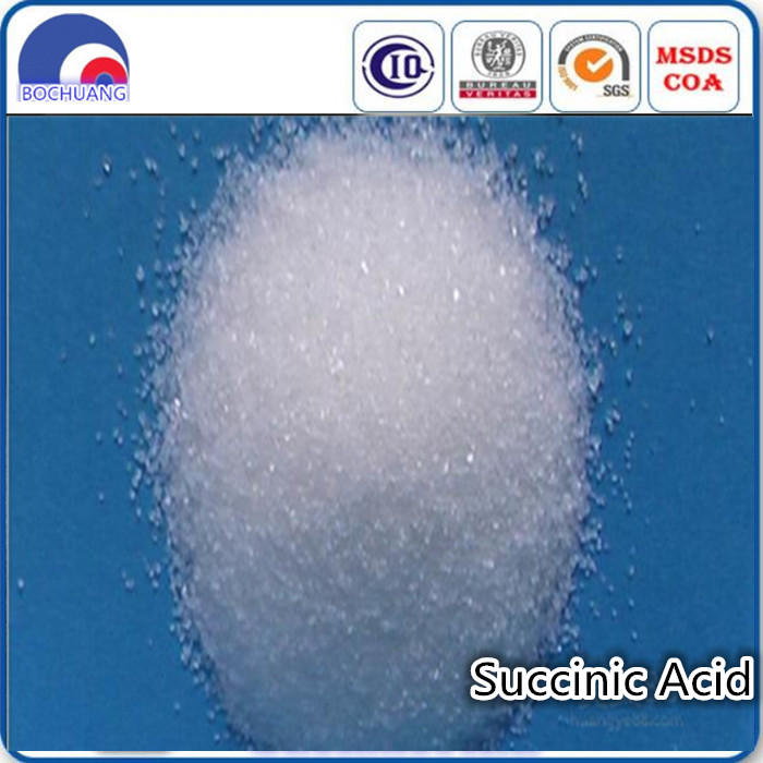 Food Grade Industrial Grade Electionic Grade 99.5% Succinic Acid