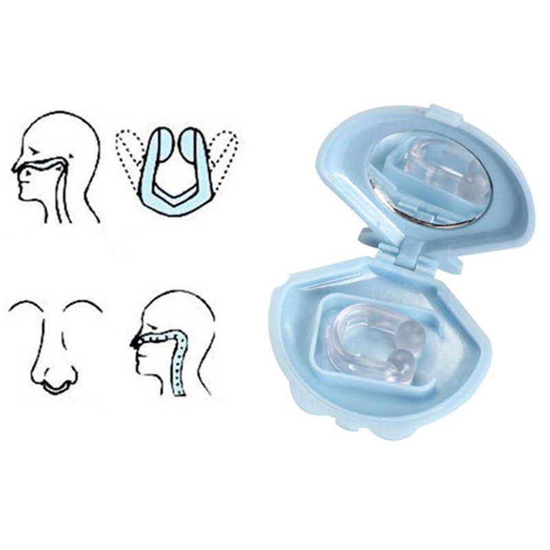 Silicone Snore Stopper Nose Clip Anti Snoring Tool