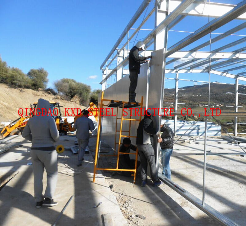 Prefabricated Steel Structure Hot-DIP Galvanized Warehouse