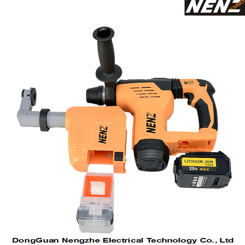 Professional 20V Li-ion Power Tool Used on Drilling Concrete (NZ80-01)