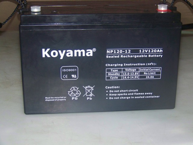 High Capacity UPS Battery AGM Battery SMF Battery 120ah 12V