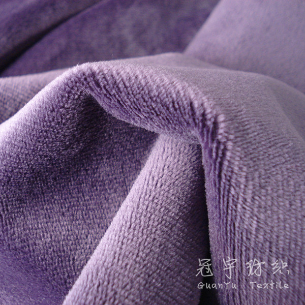 Short Pile Velour Velvet for Home Textile