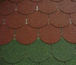 Fish Scale Shape Asphalt Shingles (HOT)