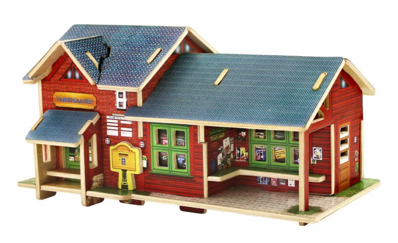 Wood Collectibles Toy for Global Houses-Norway Store