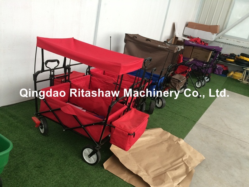 Folding Wagon with Brake