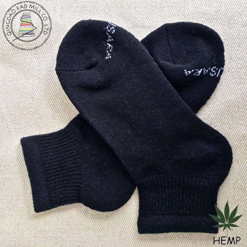 2016 Man Hemp Short Socks, Terry Cloth Socks (HSTS-1601)